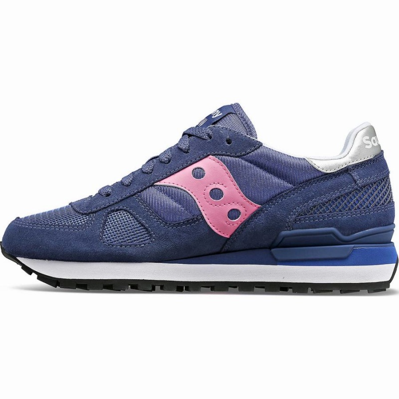 Saucony Shadow Original Női Utcai Cipő Sötétkék Rózsaszín | Hungary S71690-B16