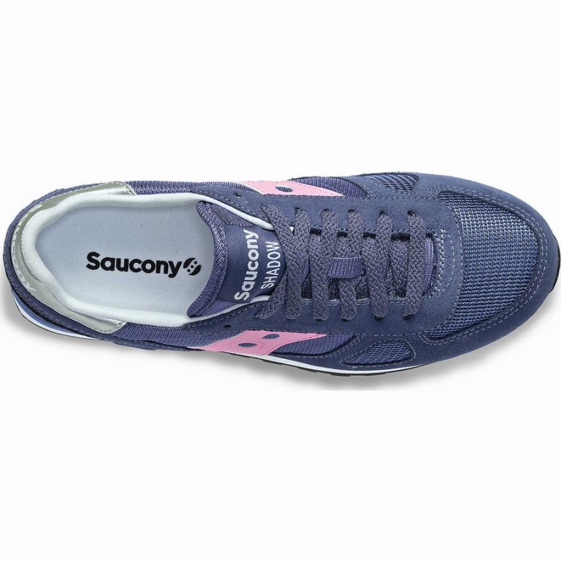 Saucony Shadow Original Női Utcai Cipő Sötétkék Rózsaszín | Hungary S71690-B16