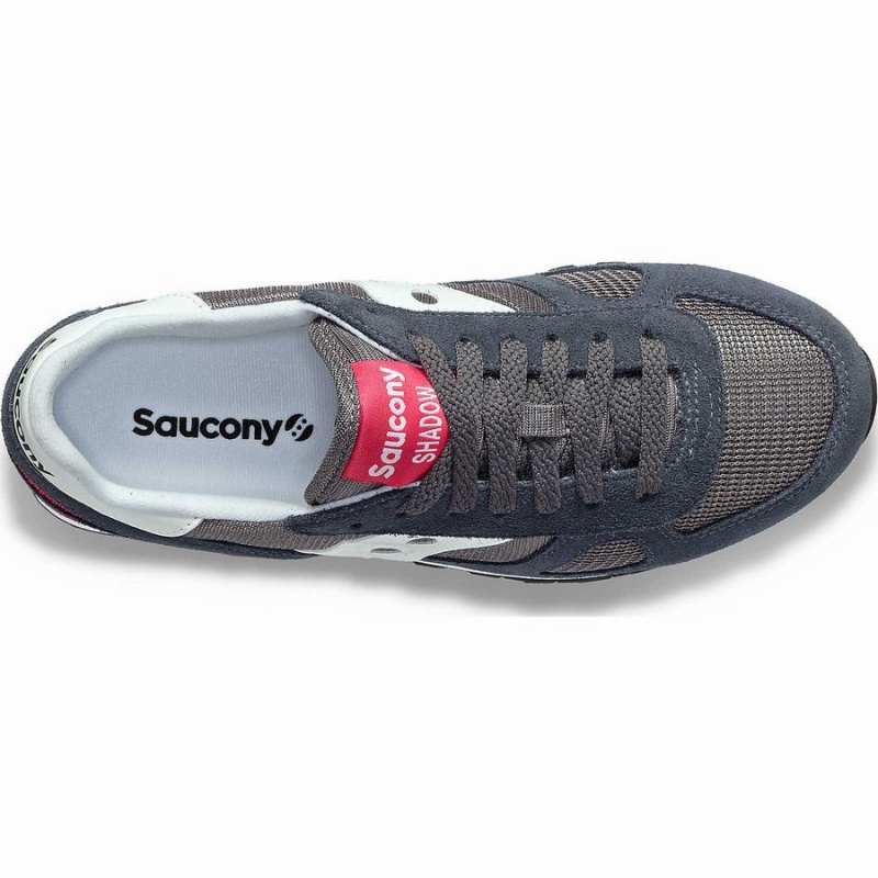 Saucony Shadow Original Női Utcai Cipő Sötétszürke Piros | Hungary S21746-E38