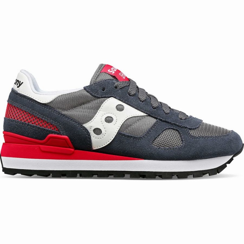 Saucony Shadow Original Női Utcai Cipő Sötétszürke Piros | Hungary S21746-E38