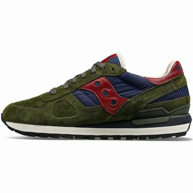 Saucony Shadow Original Premium Férfi Utcai Cipő Olivazöld Sötétkék | Hungary S29486-A67