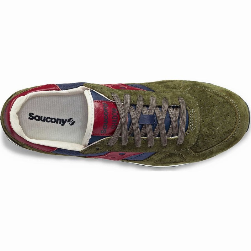 Saucony Shadow Original Premium Férfi Utcai Cipő Olivazöld Sötétkék | Hungary S29486-A67