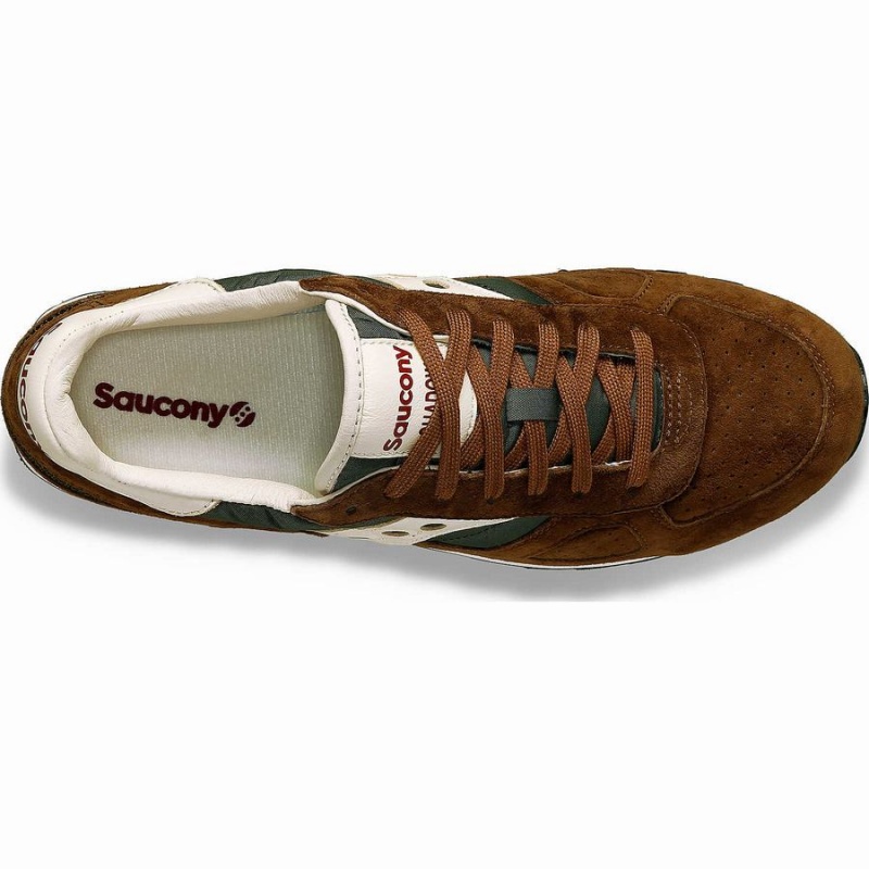 Saucony Shadow Original Premium Férfi Utcai Cipő Barna Zöld | Hungary S61284-S96