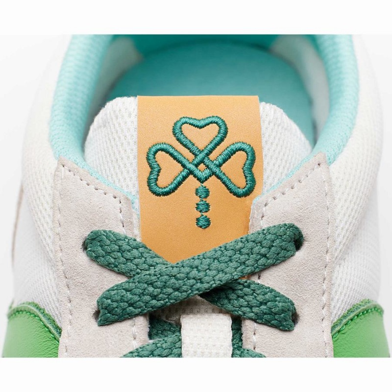 Saucony Shamrock Jazz 81 Férfi Utcai Cipő Fehér Zöld | Hungary S91054-H12