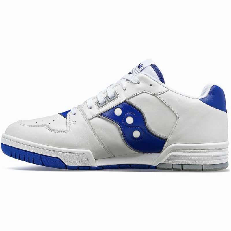 Saucony Spot-Bilt™ Sonic Low Férfi Utcai Cipő Fehér Királykék | Hungary S29460-U89