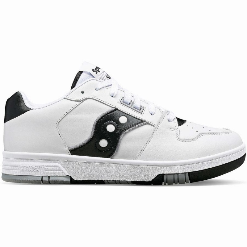 Saucony Spot-Bilt™ Sonic Low Férfi Utcai Cipő Fehér Fekete | Hungary S73502-Z49