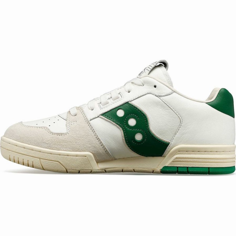 Saucony Spot-Bilt™ Sonic Low Premium Férfi Utcai Cipő Bézs Zöld | Hungary S10467-W12