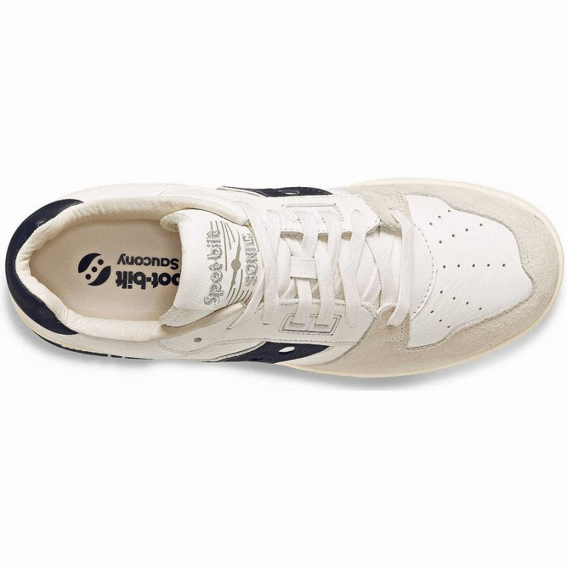 Saucony Spot-Bilt™ Sonic Low Premium Női Utcai Cipő Bézs Kék | Hungary S80971-Y68