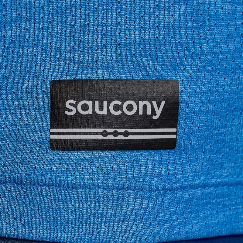 Saucony Stopwatch Singlet Női Trikó Kék | Hungary S53694-W98