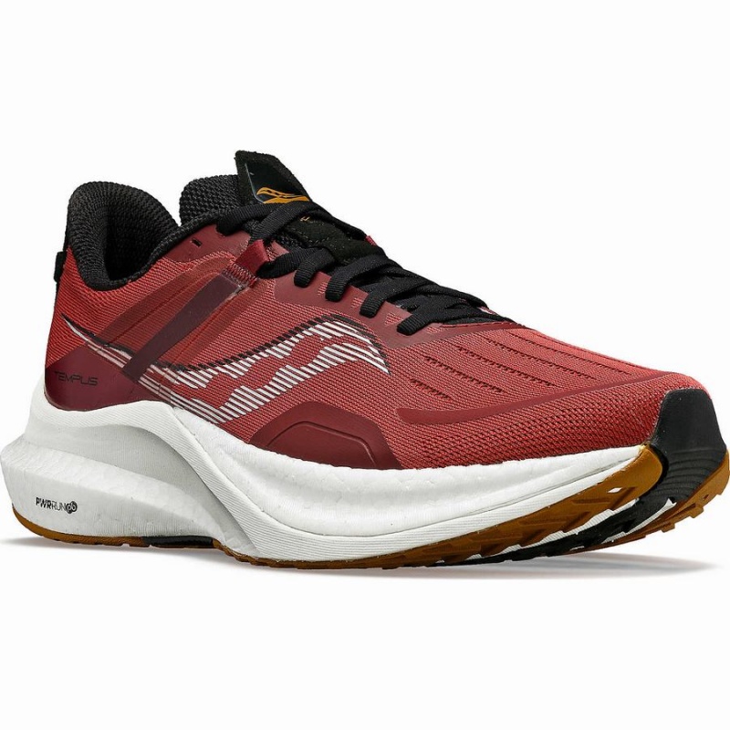 Saucony Tempus Férfi Futócipő Piros Fekete | Hungary S37496-X90