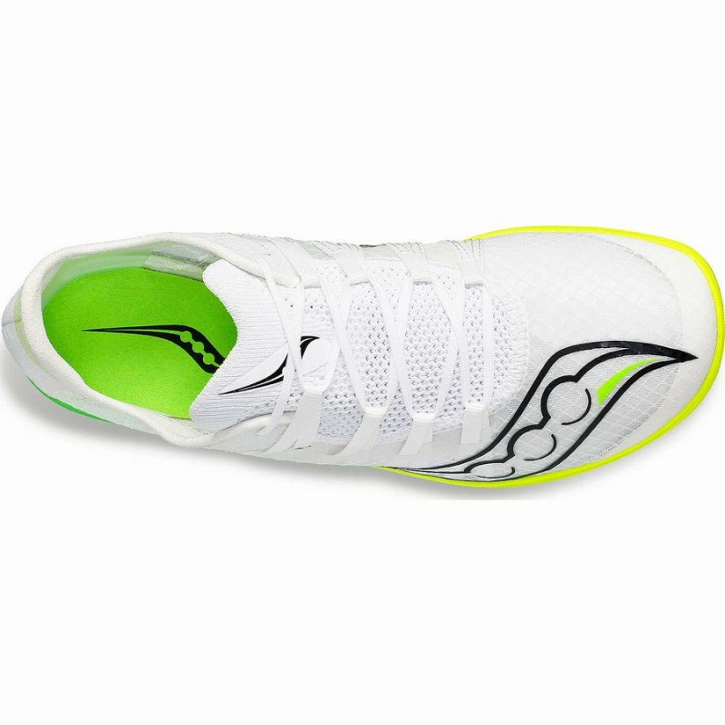 Saucony Terminal VT Férfi Szöges Cipő Fehér Zöld | Hungary S57482-D45