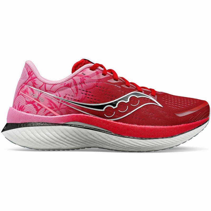 Saucony Tokyo Endorphin Speed 3 Női Futócipő Piros Szürke | Hungary S23618-U28