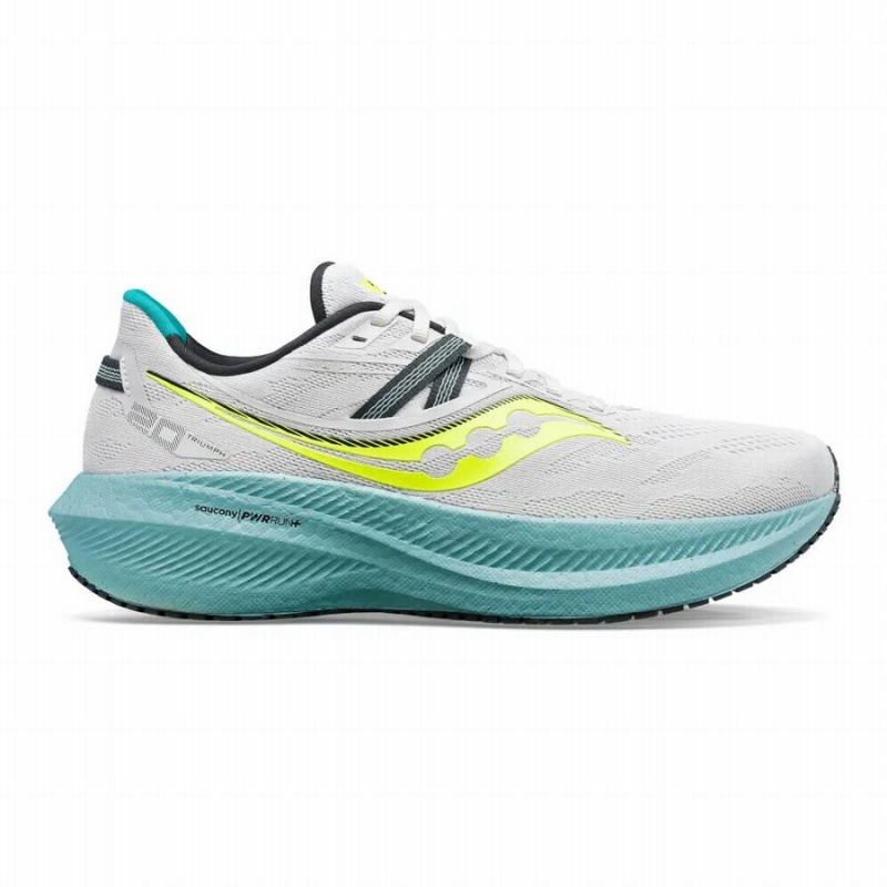 Saucony Triumph 20 Férfi Futócipő Fehér | Hungary S02163-H46