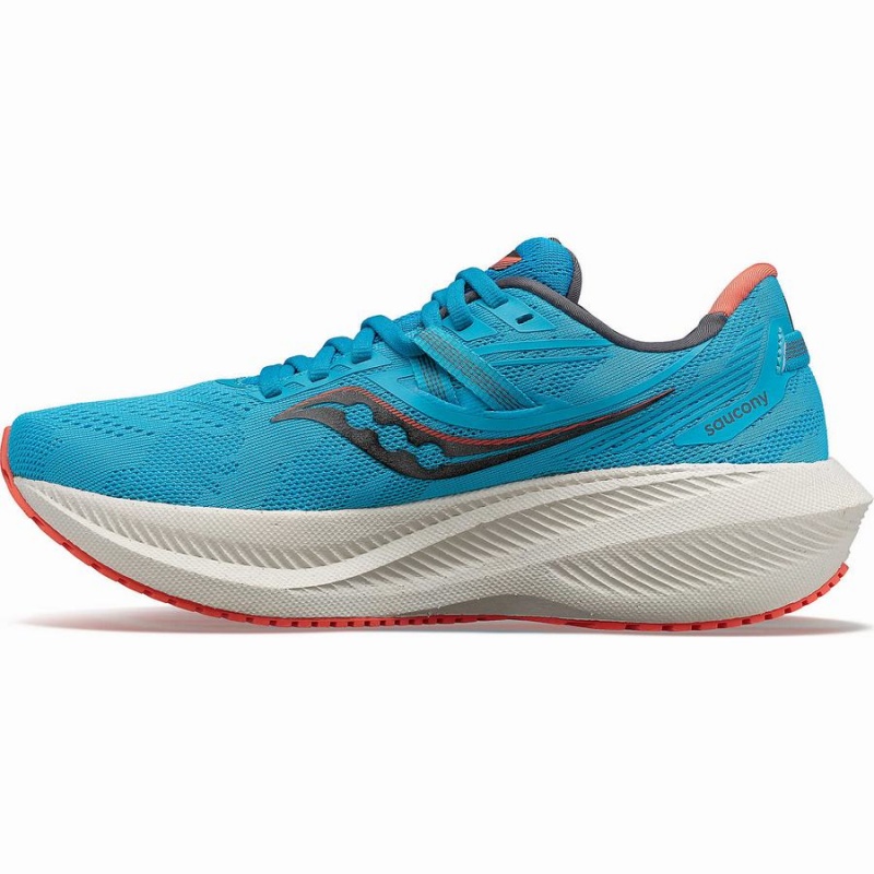 Saucony Triumph 20 Női Futócipő Kék Korall | Hungary S17362-C10