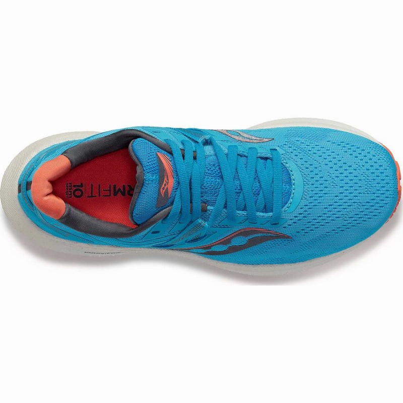 Saucony Triumph 20 Női Futócipő Kék Korall | Hungary S17362-C10