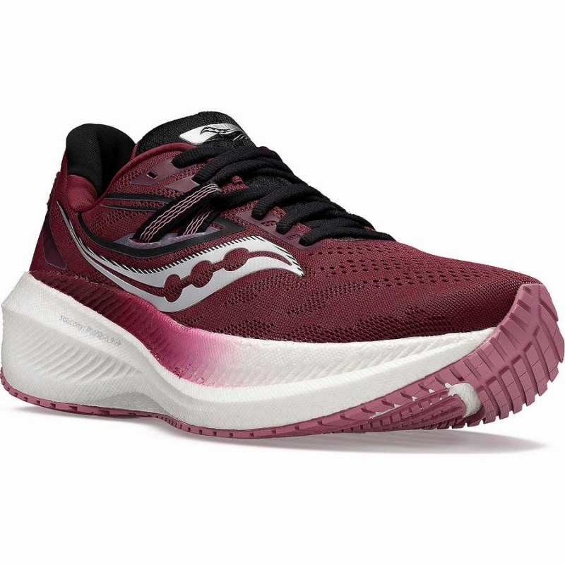 Saucony Triumph 20 Női Futócipő Piros Rózsaszín | Hungary S41320-X57