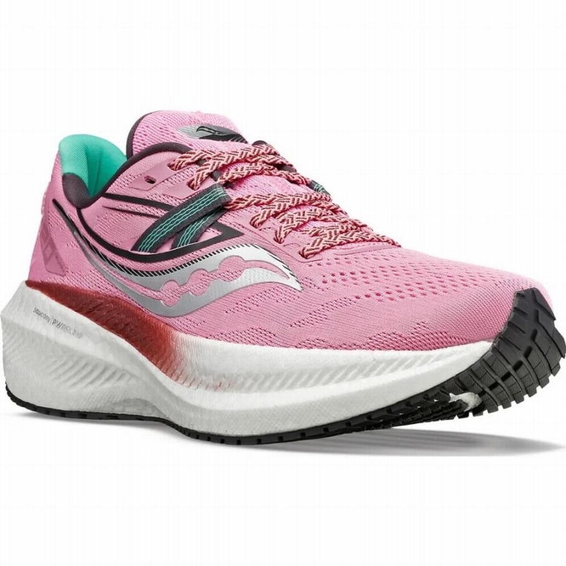 Saucony Triumph 20 Női Futócipő Rózsaszín | Hungary S76249-S75