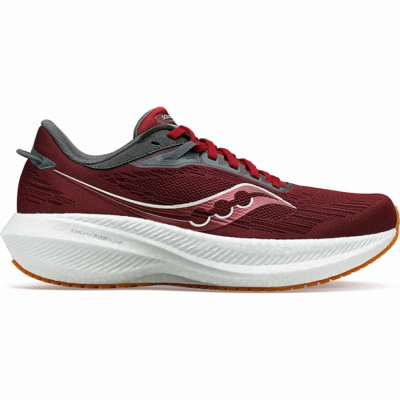 Saucony Triumph 21 Férfi Futócipő Piros | Hungary S23108-A46