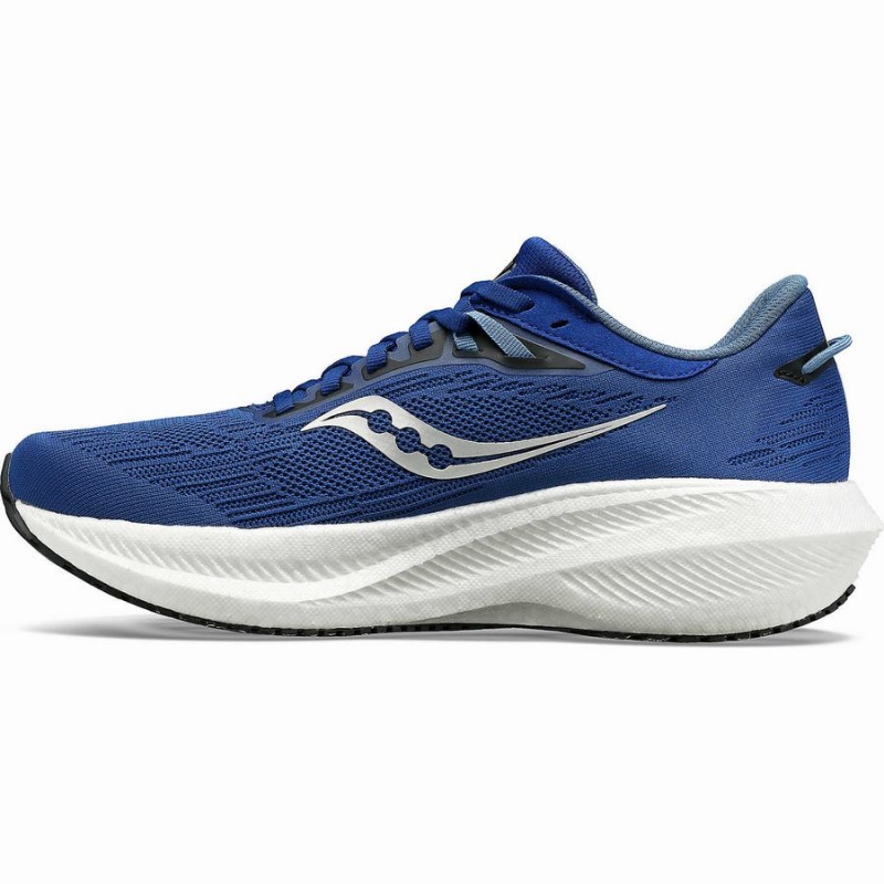 Saucony Triumph 21 Férfi Futócipő Sötétkék Fekete | Hungary S35427-H06