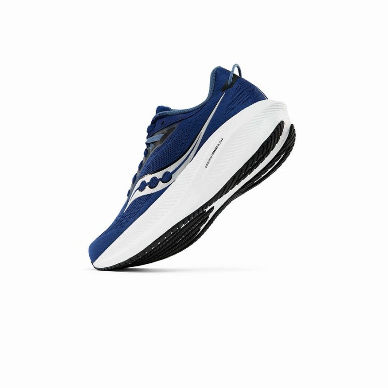 Saucony Triumph 21 Férfi Futócipő Sötétkék Fekete | Hungary S35427-H06