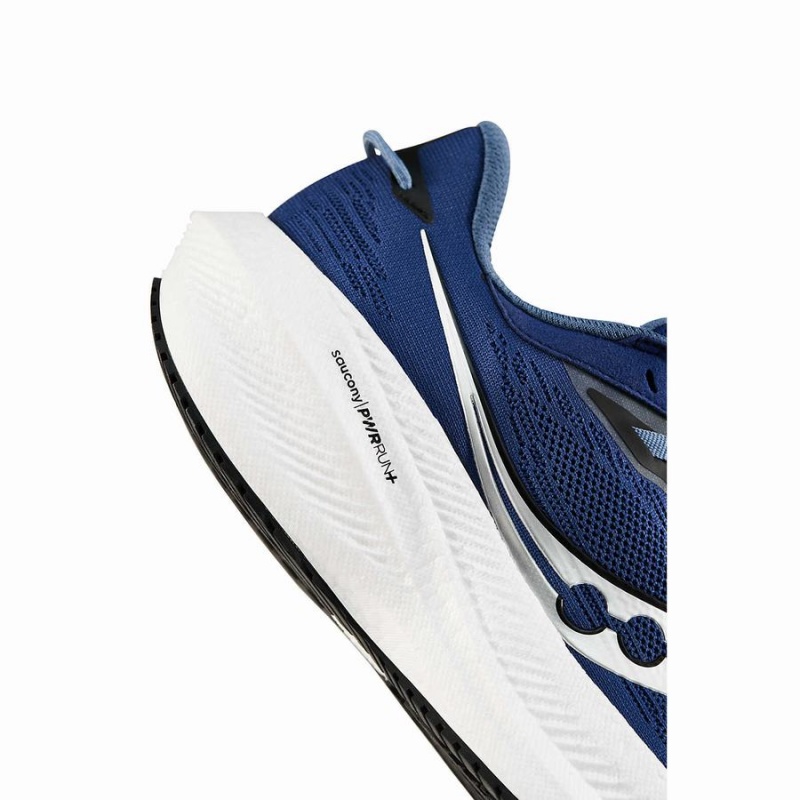 Saucony Triumph 21 Férfi Futócipő Sötétkék Fekete | Hungary S35427-H06