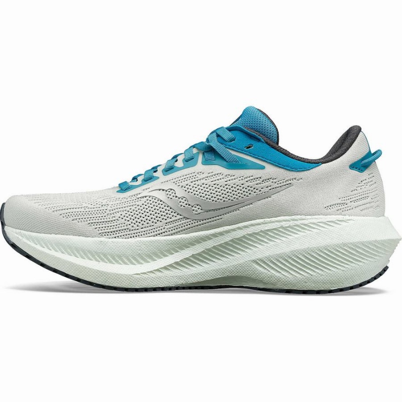 Saucony Triumph 21 Női Futócipő Fehér Kék | Hungary S90362-X56