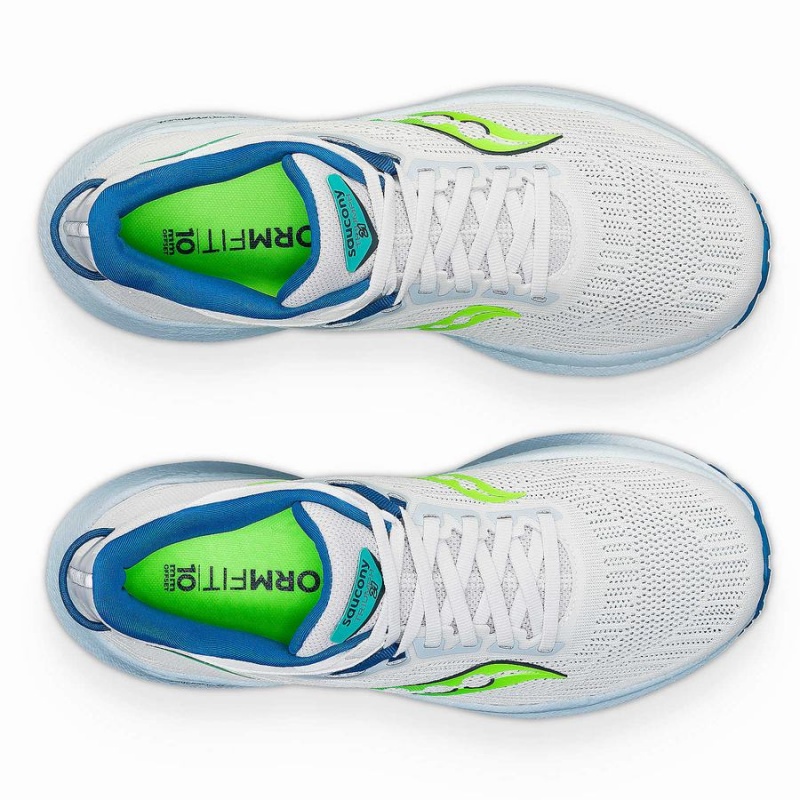 Saucony Triumph 21 Női Futócipő Fehér Menta | Hungary S31547-M60