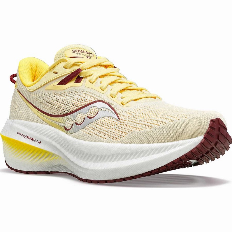 Saucony Triumph 21 Női Futócipő Sárga | Hungary S83697-N01