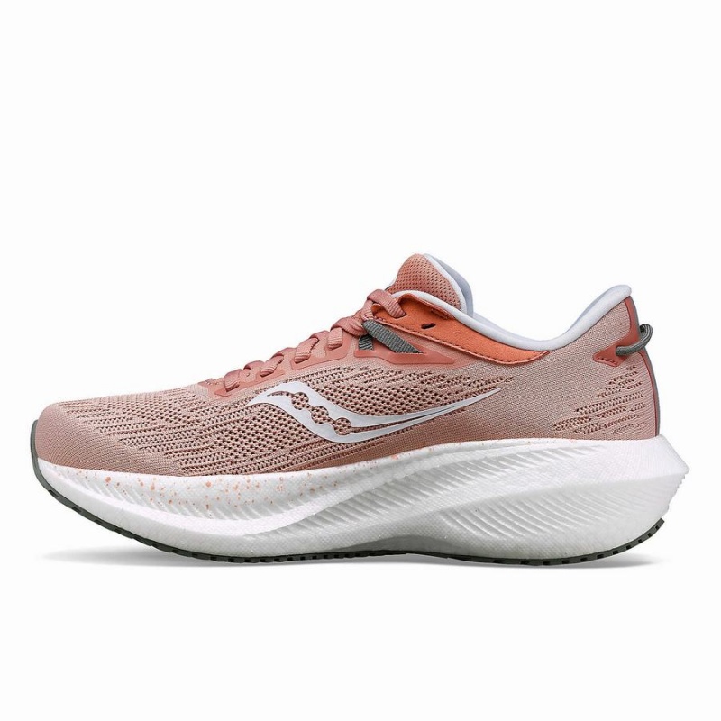 Saucony Triumph 21 Wide Női Futócipő Lotus / Bough | Hungary S20756-H75