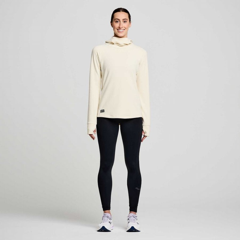 Saucony Triumph Tunic Női Kapucnis Pulóver Bézs | Hungary S37491-Y12