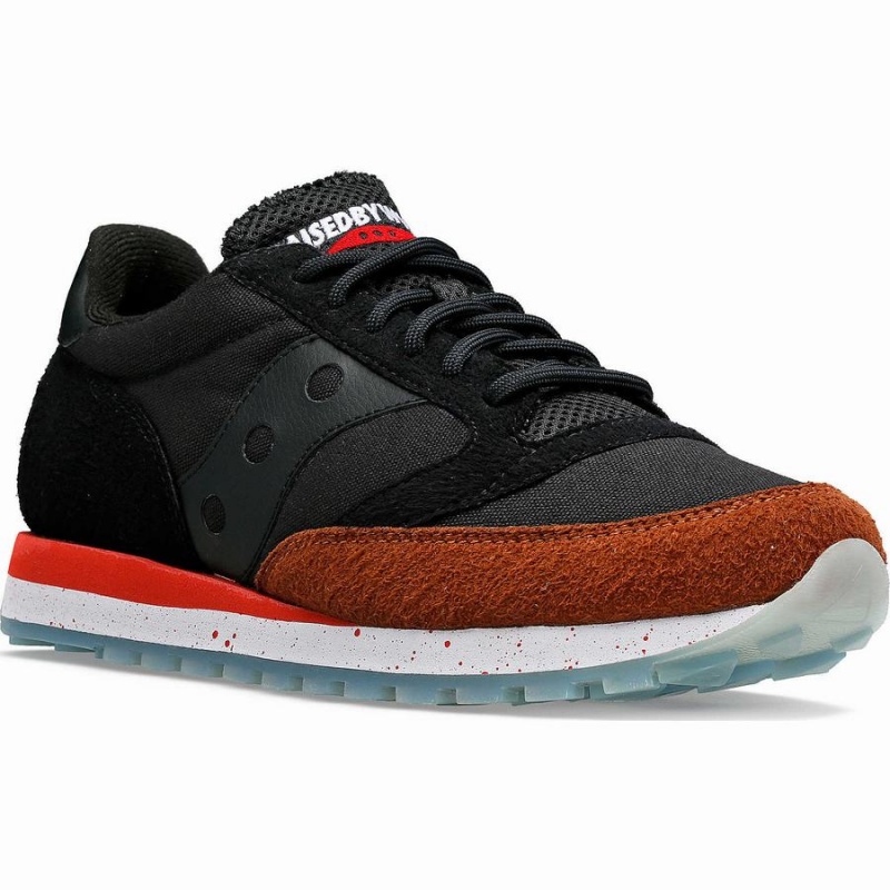 Saucony X Raised by Wolves Jazz 81 Férfi Utcai Cipő Szürke Fekete | Hungary S37296-D12