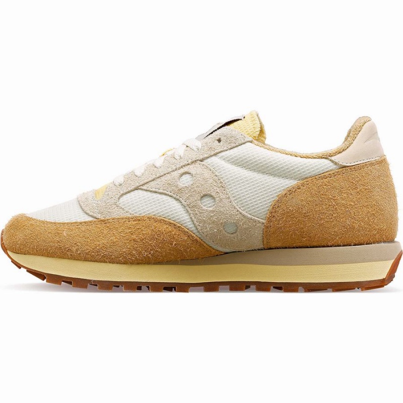 Saucony x Colour Plus Jazz 81 Férfi Utcai Cipő Fehér Bézs | Hungary S10792-S30